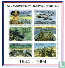 50e anniversaire de l'invasion de la Normandie