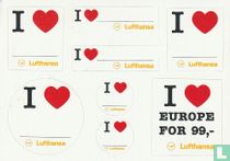 Lufthansa "I (love) Europe For 99,-"