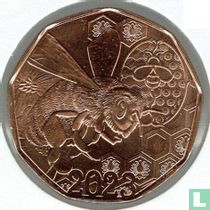 Austria 5 euro 2023 (copper) "Dance of the bees"