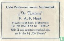 Café Restaurant annex Automatiek "De Fontein"