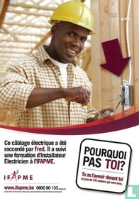 4733 IFAPME - "Ce câblage a été raccordé par Fred."