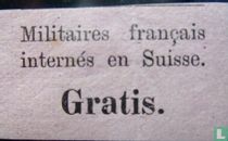1870 For the internees of the French Bourbaki army
