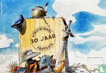 Kist met attributen uit: Torens van Schemerwoude / Comanche / Bernard Prince / Jeremiah