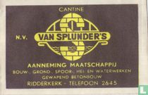 Cantine N.V. Van Splunder's Aanneming Maatschappij