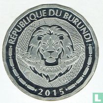 Burundi 100 francs 2015 Chelmon rostratus