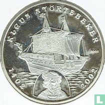 Benin 1000 francs 2002 (PROOF) "600th anniversary Death of Klaus Störtebeker"