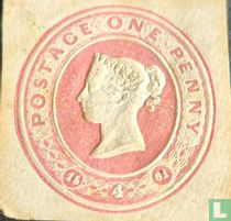 Koningin Victoria in Reliëf (Embossed)