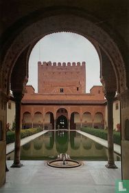 Granada-Alhambra-Patio de los Arrayanes y Torre de Comarex