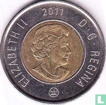 Canada  2 dollars 2011