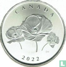 Canada 5 dollars 2022 "Remembrance Day"
