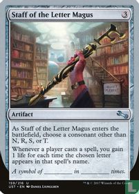 Staff of the Letter Magus