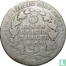 Pruisen 1/3 thaler 1809 (G - type 2)