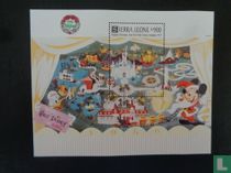 Cartes de Noël Walt Disney 1955