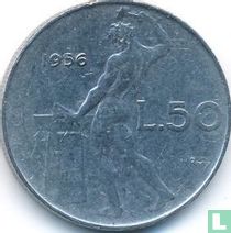 Italië 50 lire 1956
