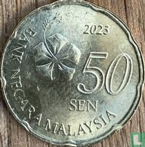 Malaisie 50 sen 2023