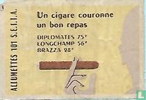 Un cigare couronne, un bon repas. for sale