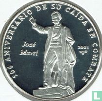 Cuba 10 pesos 2001 (PROOF) "106th anniversary Death of José Martí"