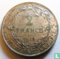 Belgium 2 francs 1911 (FRA) for sale