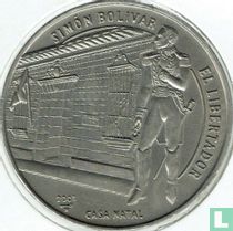 Cuba 1 peso 2001 "Simón Bolívar the Liberator"