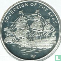 Cuba 10 pesos 2003 (BE) "Sailing ship Sovereign of the seas"