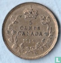 Canada 5 cents 1919 acheter