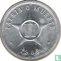 Cuba 2 centavos 1983 (type 2)