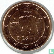 Estonie 2 cent 2022 acheter