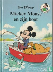 Mickey Mouse en zijn boot