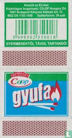 COOP - gyufa