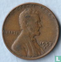 États-Unis 1 cent 1957 (D) acheter
