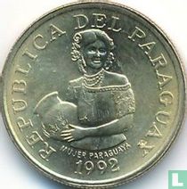 Paraguay 5 guaranies 1992 "FAO"