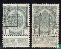 "NAMUR (STATION) 10" 1c A+B kaufen