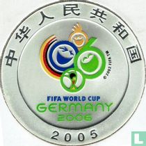 China 10 yuan 2005 (PROOF) "2006 Football World Cup in Germany"