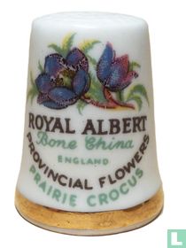 Royal Albert Provincial flowers - Prairie Crocus