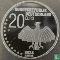 Duitsland 20 euro 2024 "125th anniversary Birth of Erich Kästner"