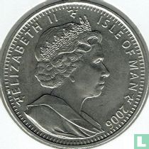 Île de Man 1 crown 2006 (type 4) "80th Birthday of Queen Elizabeth II"