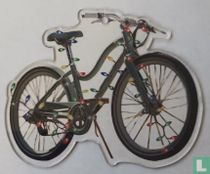 Christmas bike with lights