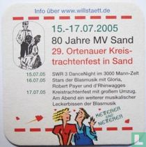 80 Jahre MV Sand