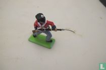 british soldier with rifle at the ready