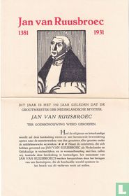 Jan van Ruusbroec 1831-1931