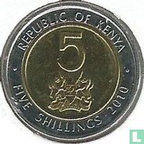 Kenia 5 Shilling 2010
