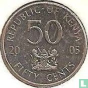 Kenya 50 cents 2005