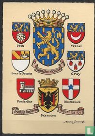les blasons des provinces et villes de france