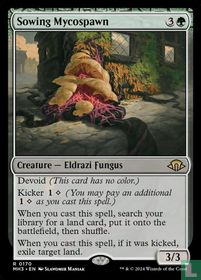 Sowing Mycospawn