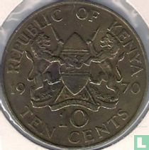 Kenya 10 cents 1970
