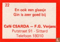 En ook een glaasje Gin
