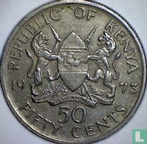 Kenya 50 cents 1973