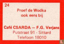 Proef de Wodka ook eens