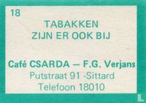 Tabakken zijn er ook