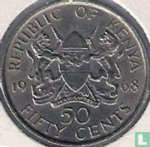 Kenya 50 cents 1968
